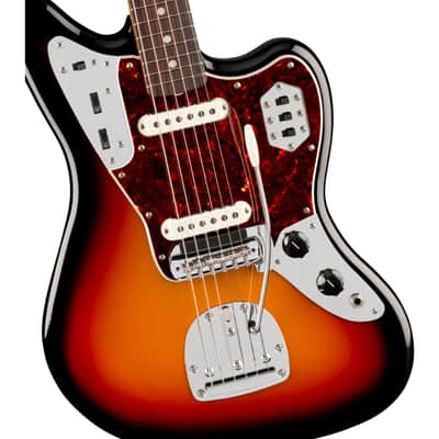 Fender Vintera III Mid '60s Jaguar 3-Color Sunburst - Electric Guitar image 3