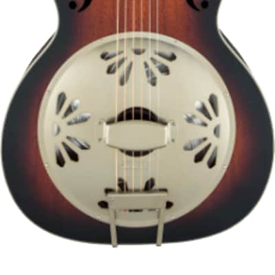Gretsch G9241 Alligator Round Neck Resonator Acoustic Electric Guitar image 1