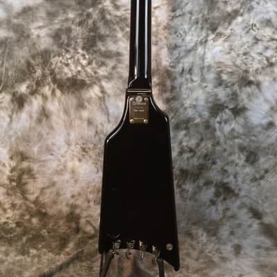 1983 Headless Aluminum Neck KRAMER Duke Deluxe Bass - Black image 16