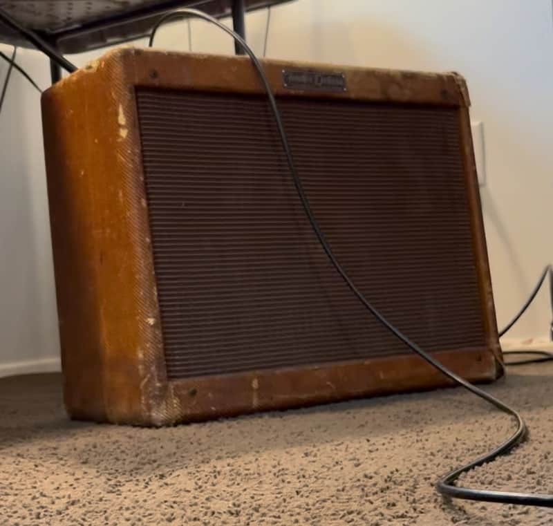 Fender Deluxe 5E3 Narrow Panel 15-Watt 1x12" Guitar Combo 1955 - 1960 - Tweed image 1