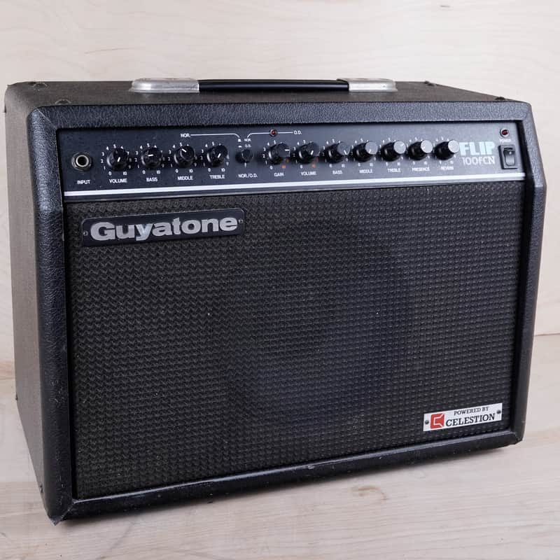 Guyatone Flip 100FCN Black Guitar Combo Amplifier w/ Celestion Speaker 100V Made in Japan MIJ image 1