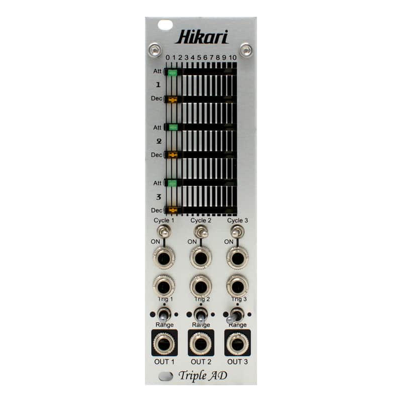 Hikari Instruments Triple AD Eurorack Envelope Module image 1
