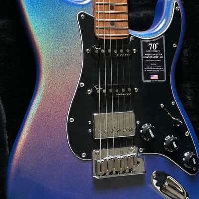 Fender 70th Anniversary American Ultra Stratocaster HSS Amethyst image 3