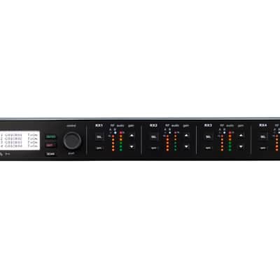 Shure ULXD4Q-J50A Quad-Channel Digital Wireless Receiver, J50A Band image 1