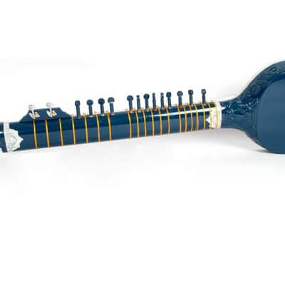 Naad Indian Musical String Instrument  Electric Travel Sitar With Bag, Mizrab image 3