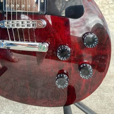 Gibson Les Paul Studio without Fretboard Binding 2019 - 2024 - Wine Red image 8