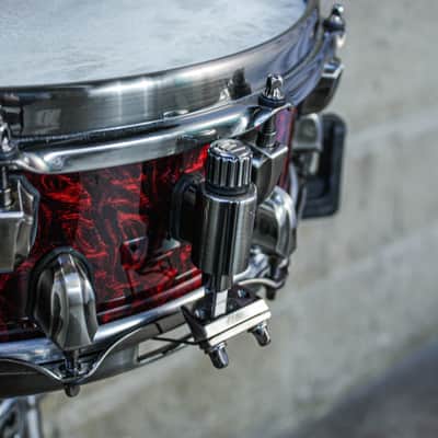 Mapex Russ Miller 2015 Versatus 14” x 4 5/8” Hybrid Mahogany/Maple Snare Drum image 12