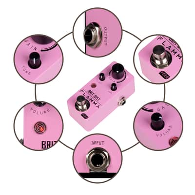 Flamma FC20 British Distortion Pedal,price include the import duty to US buyer image 4