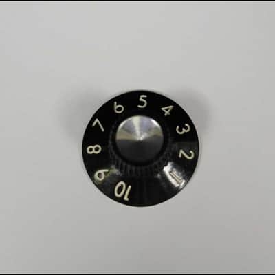 Fender Amp Knob Black Aged image 1