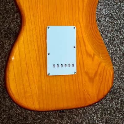 2019 Fender Vintera '70s Stratocaster with Maple Fretboard big head stock, electric guitar with fender gig bag image 4