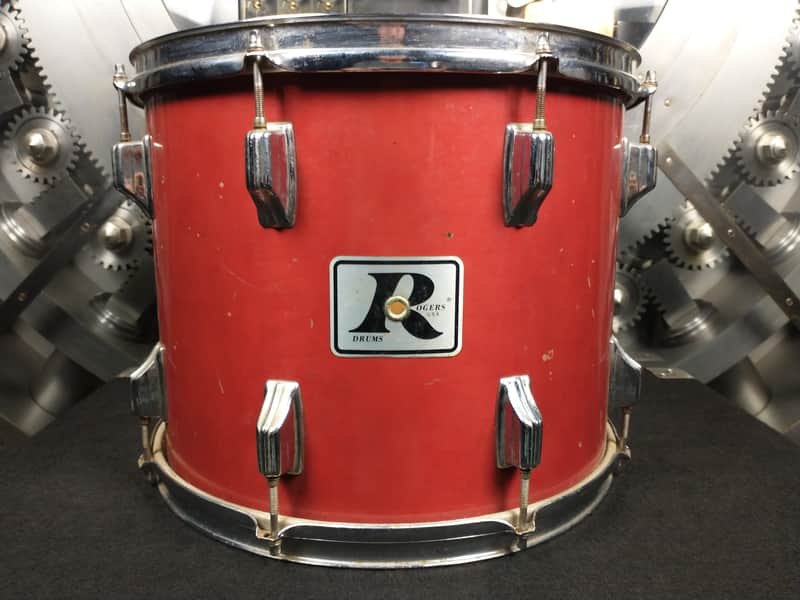 Rogers USA "Big R" Tom 12" x 15" Cherry Finish image 1