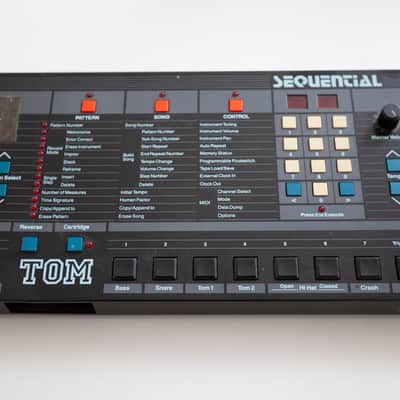 Sequential Circuits TOM Model 420 Drum Machine + HKA Classic Cart Bild 5