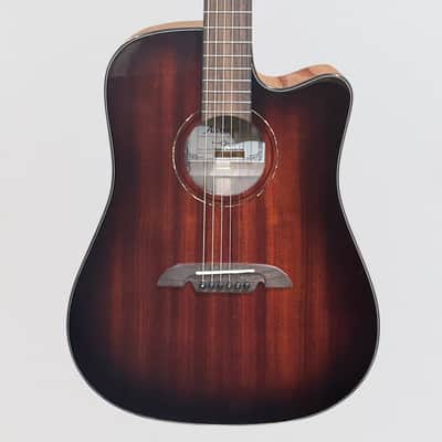 Alvarez MD66CE Mahogany Dreadnought Acoustic-Electric Guitar - Natural image 1