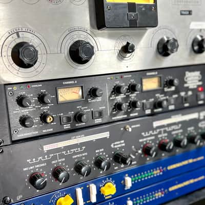 Demeter VTCL-2a discrete stereo tube compressor limiter original vintage USA image 2