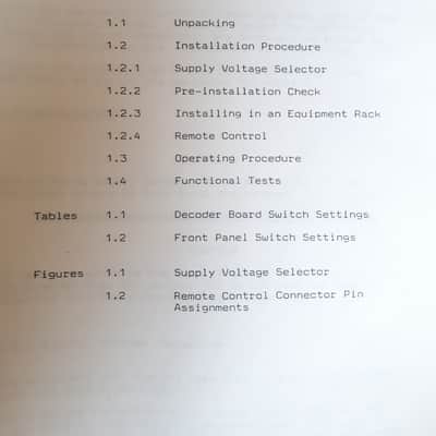 Service Manual for Vistek Electronics Ltd PAL  Varicomb Decoder Type V4021 1987 image 5