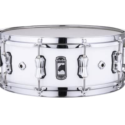 Mapex Black Panther Venom 14 In. x 5.5 In. Snare Drum - Arctic White  (BPNML4550COW) image 2