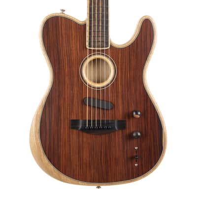 Used Fender Acoustasonic Telecaster Exotic Cocobolo 2019 image 1