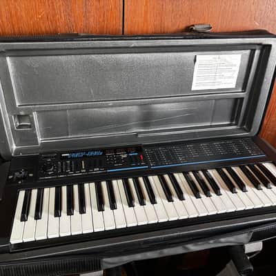 Korg Poly-800 mkII PS-800II Analog Synthesizer w/ case power supply New internal battery!