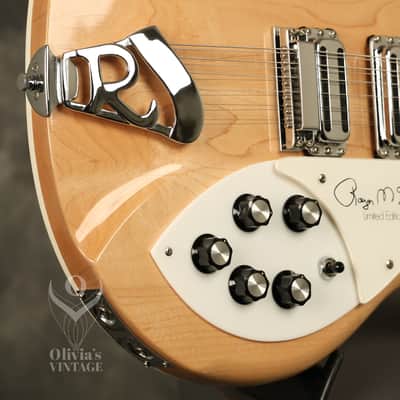 1989 Rickenbacker 370/12RM Roger McGuinn signature Mapleglo image 12