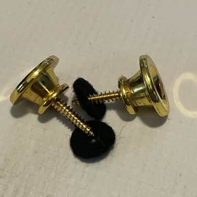 2020's Jackson JS Dinky Series Guitar Oversize Factory Gold Strap Buttons image 3