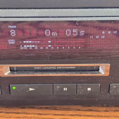 Sony MDS-JA3ES minidisc player recorder deck Early or mid-1990s - Black image 17