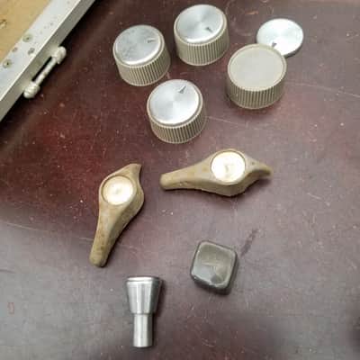 Ampex A-122 Tube Preamp project and case Stereo 1959 Grey Steel image 4