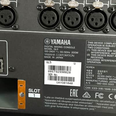 Yamaha QL5 64-Channel Digital Audio Mixing Console CG0140S *ASK FOR SHIPPING* image 11