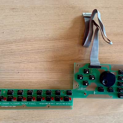 Kurzweil K2000R / K2500R Front Panel