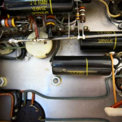 Western Electric Tube Mono Power Amp (2) 6L6's Circa-1950s-Chrome Chassis image 21