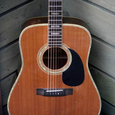 1975 Yairi YW-600 Dreadnought Guitar New Jacaranda Natural+Vintage Hard Case Bargain! image 3
