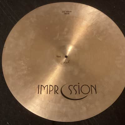 Impression 22” Jazz Ride Cymbal - Paper Thin - Made in Istanbul, Turkey image 4