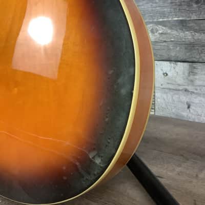 Washburn HB-30 Semi-Hollow Electric Guitar Sunburst image 7