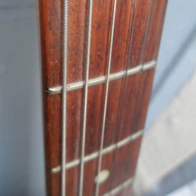 1969 Fender Mustang Custom Orange with racing stripes Excellent image 17