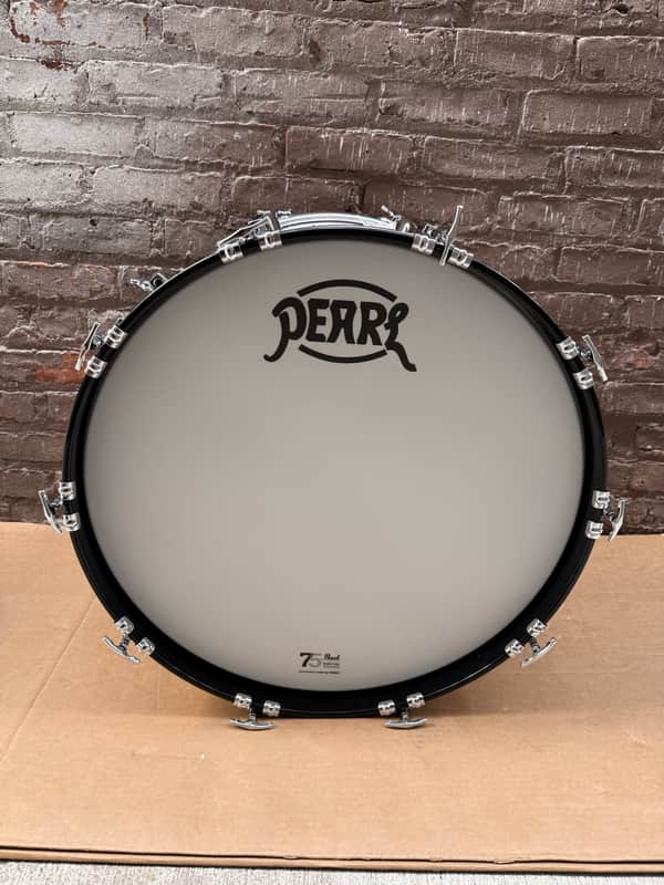Pearl President Series 75th Anniversary 22" x 18" Bass Drum White Oyster Pearl PSP923XP/C #452 Brand New image 1