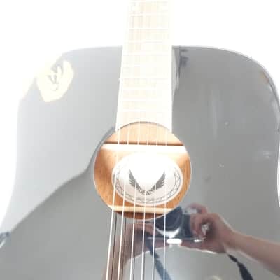 Dean AX-D-MAH-CBK Mahogany Dreadnought 2010s - Classic Black image 6