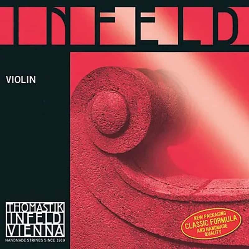 Thomastik-Infeld IR04 Infeld Red Silver Wound Composite Core 4/4 Violin String - G (Medium) image 1