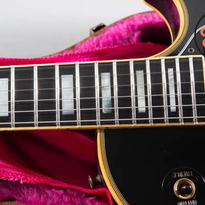 1989 Gibson Les Paul Custom Black Beauty Ebony w/ OHSC image 5