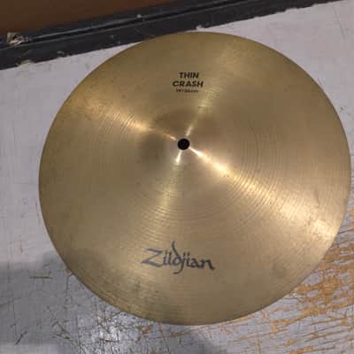 Zildjian 14" A Series Thin Crash Cymbal 1982 - 2006 - Traditional image 1