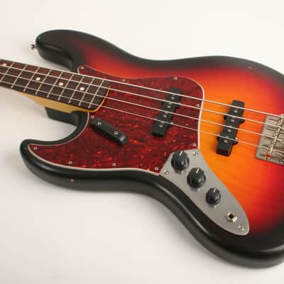 Nash Bass JB-63 3 Tone Burst Lollar Pickups Left Handed GRT-497 image 3