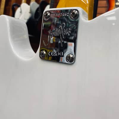 Fender Jimmy Page Mirrored Telecaster - White Blonde image 5