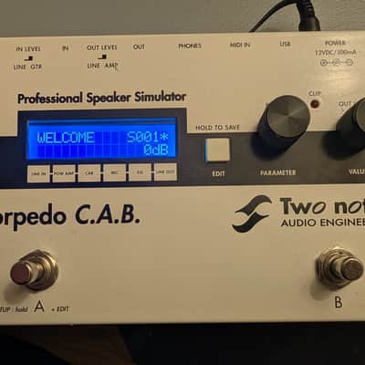 Two Notes Torpedo C.A.B. Speaker Simulator Pedal image 1