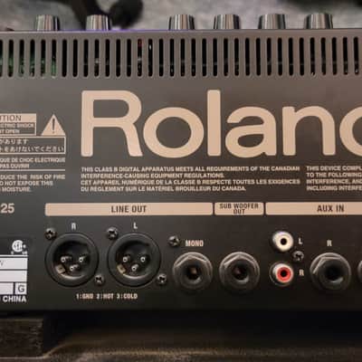 Roland AC-60 Acoustic Chorus 2-Channel 60-Watt 2x6.5" Acoustic Guitar Combo 2003 - Present - Black image 2