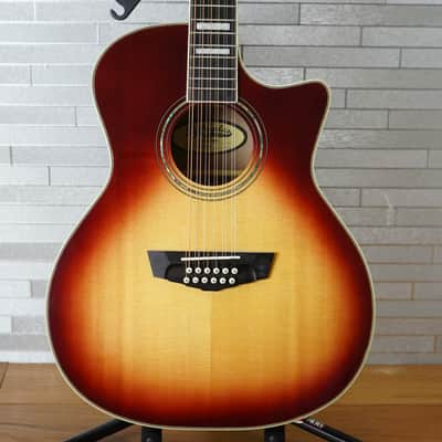 D'Angelico Premier Fulton 12-String Grand Auditorium - Iced Tea Burst image 1