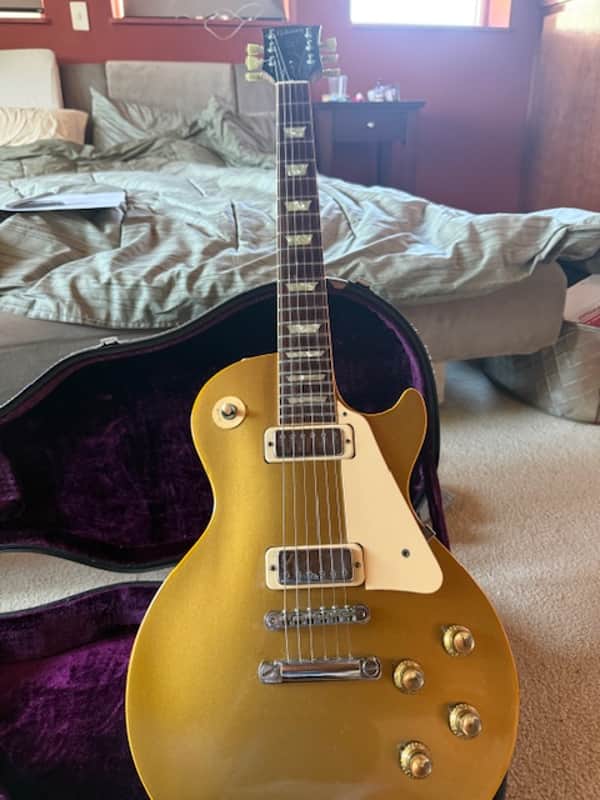 Gibson Les Paul Deluxe 1973 verified - Gold Top image 1