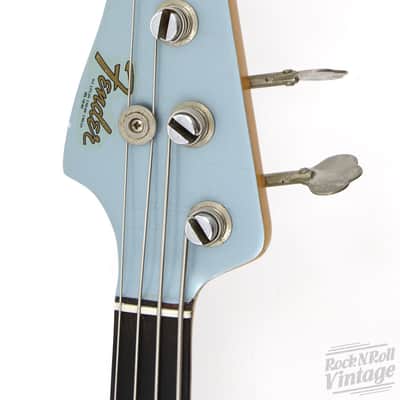 1965 Fender Jazz Bass Ice Blue Metallic (Refin) L-Series Left Handed image 5
