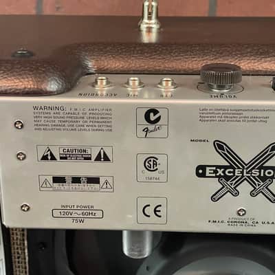 Fender Excelsior 13-Watt Tube Combo Amp - Limited Pawn Shop Special Series - Brown image 8