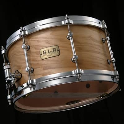 Tama LGM137 SLP G Maple Snare Drum Satin Tamo Ash image 3