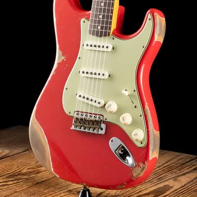Fender Custom Shop '62/'63 Stratocaster - Aged Fiesta Red - Free Shipping image 4