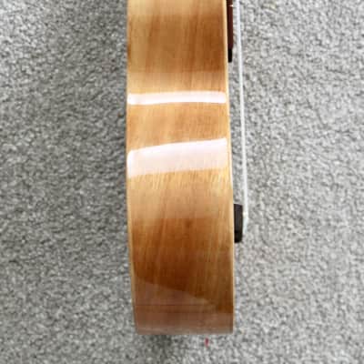 Big Island Ukulele Co. Solid Golden Koa Soprano KT-SPS W/ Carrying Case image 7