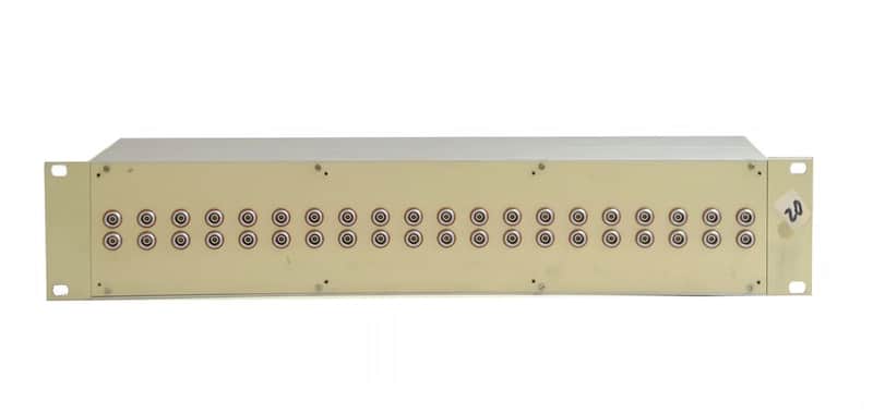 19-Zoll 2HE patchfield | 40x LEMO Series 0S | Siemens 30-Pin | XLR  | SF222 image 1